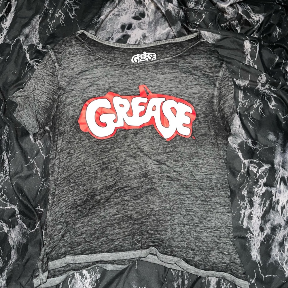 Grease lightweight acid wash Graphic T-Shirt